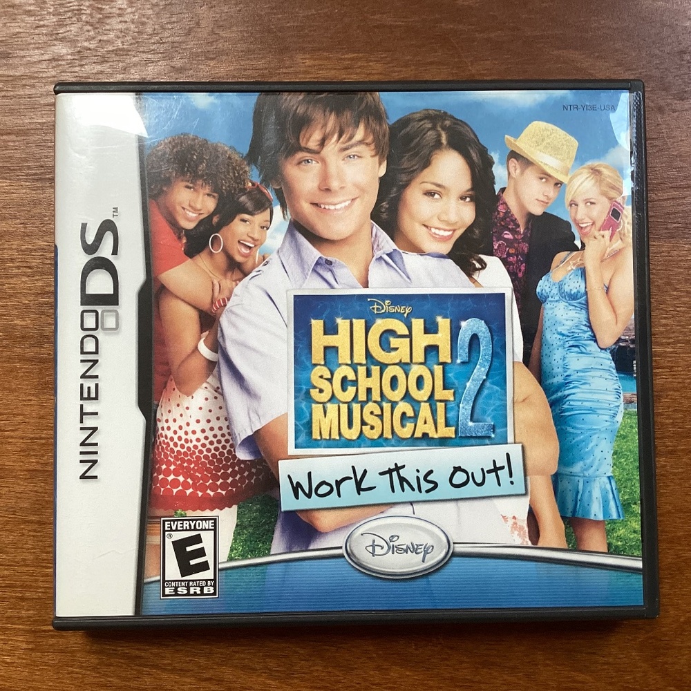 Nintendo DS Game Disney High School Musical 2 Work This Out!